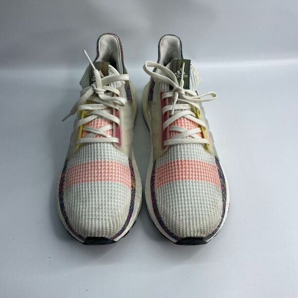 Adidas Mens Ultraboost‎ 19 Pride EF3675 White Running Shoes Sneakers Size 11 main image 4